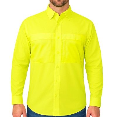 Mens Pescador Long Sleeve Performance Fishing Shirt